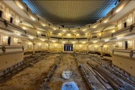 Culminó el levantamiento del piso del Teatro de Gualeguaychú: qué sigue en la obra
