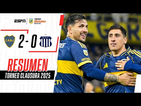 VIDEO: resumen y goles del partido, Boca vs Talleres (2-0) por Liga Profesional Argentina