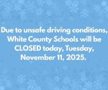 White County Schools Closed Tuesday