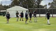 Australia’s main training session before Ashes halted as lightning nears Perth Stadium