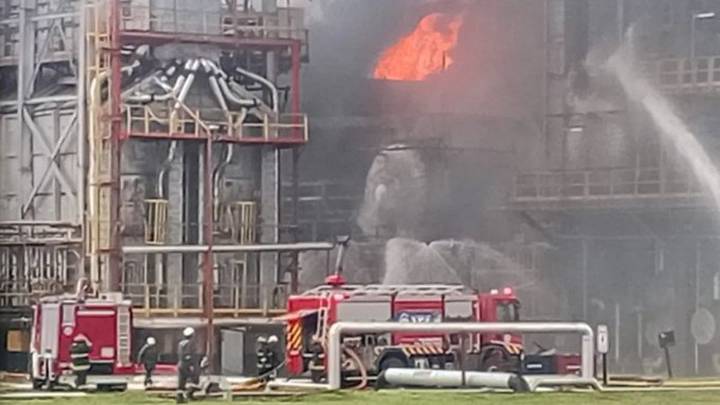 Controlaron un incendio en la Refinería YPF de Ensenada