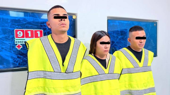 Detienen a tres por homicido; les aseguran una pistola y cristal