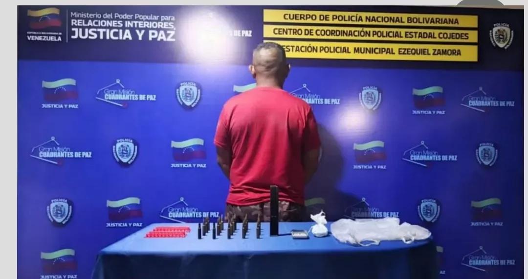 PNB lo detuvo con droga y material estratégico en Cojedes