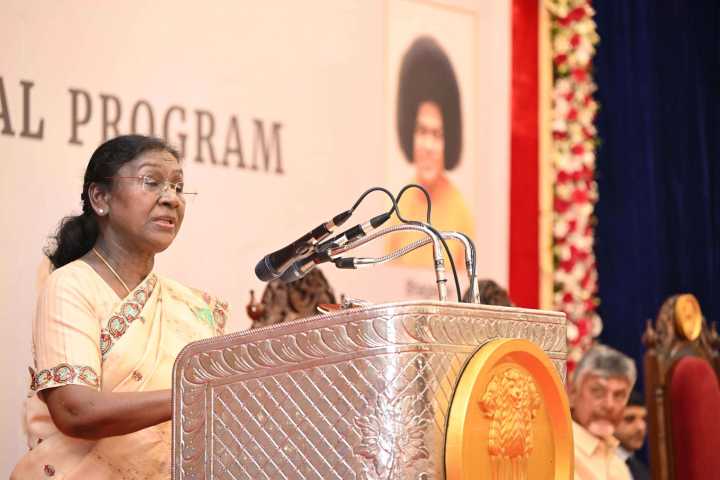 Sri Sathya Sai Baba Inspired Millions To Follow Path Of Service: President