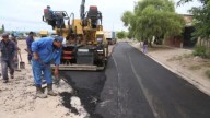 Avanza la pavimentación clave hacia Plottier: 20 cuadras listos en diciembre