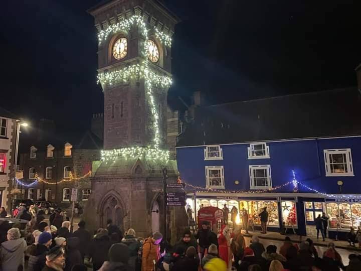 Santa is expected to make a special appearance at Knighton on Friday