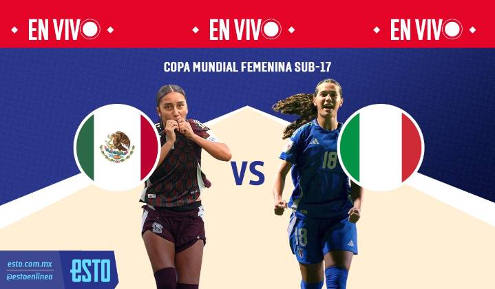 México vs Italia: Sigue en vivo los cuartos de final Mundial Femenil Sub