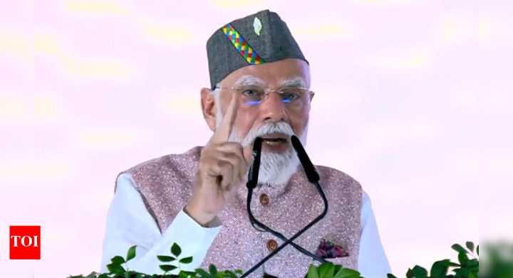 Uttarakhand infra boost: PM Modi unveils over Rs 8,000 cr projects in Dehradun; key initiatives in water, energy, sports & more