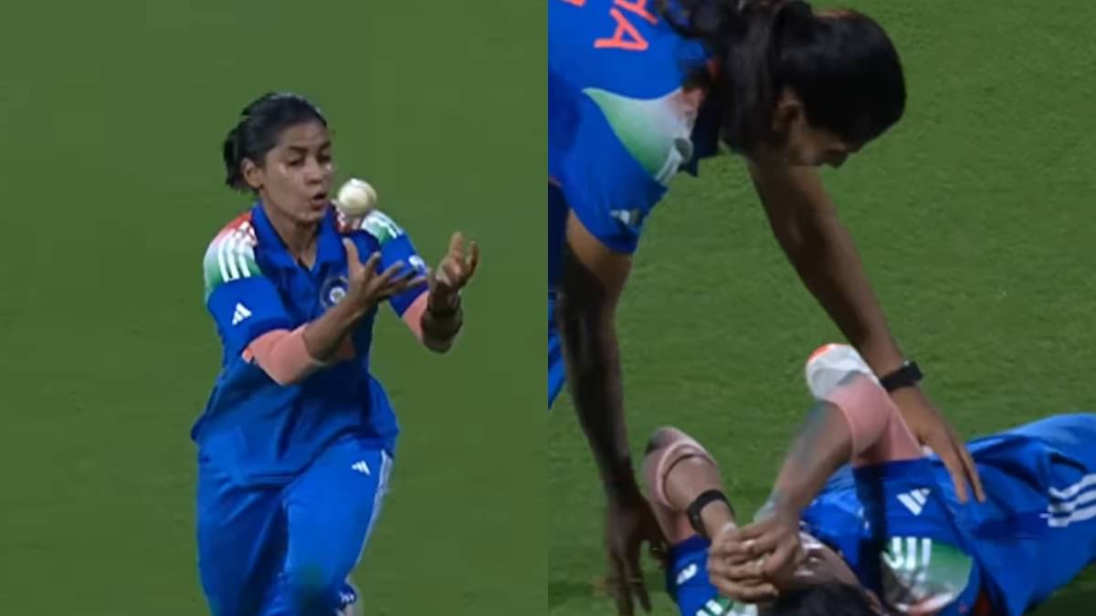 Wolvaardt Taken Down As Amanjot Completes Juggling Grab, India Erupts Cricket