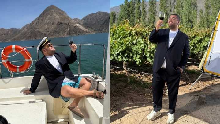 Darío Barassi cerró su visita a San Juan con un emotivo mensaje: “Te amo fuerte”