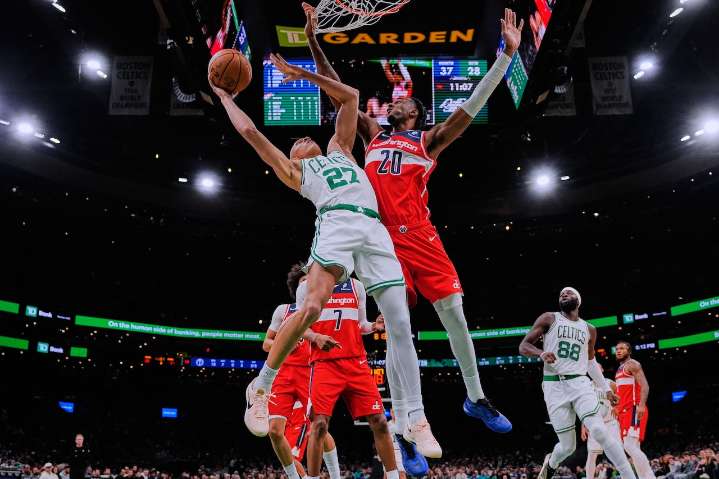Celtics bench player Jordan Walsh seizes rare opportunity against Wizards