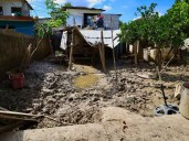 Siguen los estragos por inundaciones en zonas de Álamo y Poza Rica
