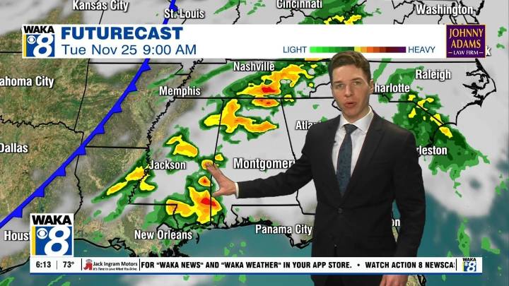 Showers, some storms Friday; Warm weather through the weekend