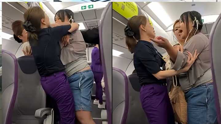 Joven fue retirada de un vuelo en Vietnam por protagonizar un bochornoso momento en el interior de un avión: agredió al personal de trabajo