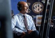 Paul Finebaum reacts to report he’s ‘very close’ to leaving ESPN for Senate run