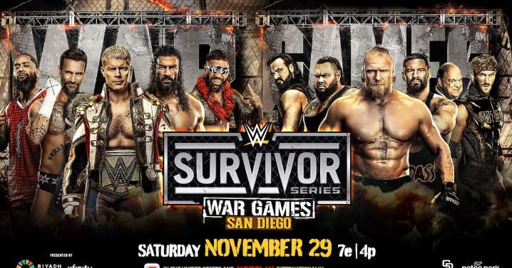 WWE War Games en San Diego: ¿Dónde y a qué hora ver Survivor Series 2025?