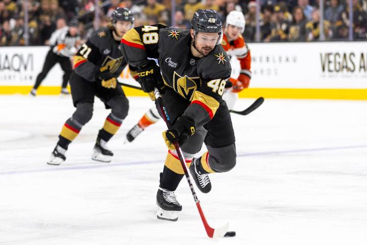 Golden Knights face Anaheim Ducks in Pacific Division battle