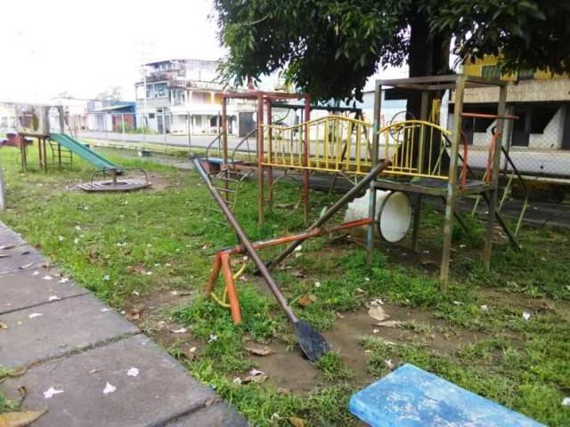 Denuncian «abandono» de un parque recreacional de Tucupita