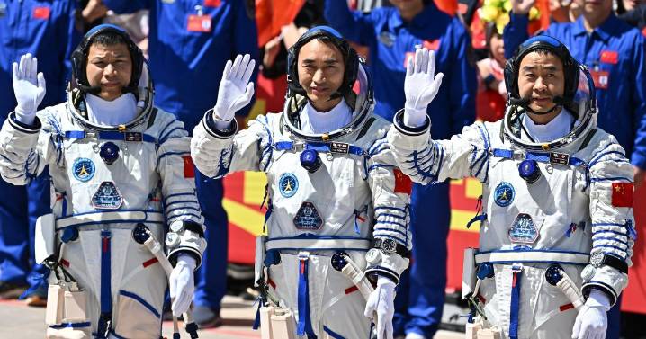 Team of astronauts stranded in space after mystery object smashes into capsule