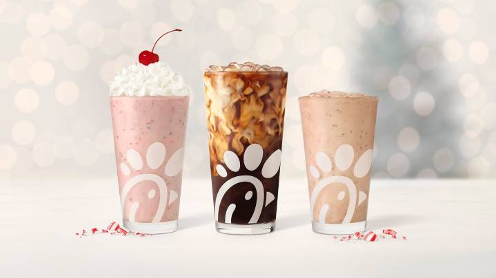 Peppermint Chip Milkshake, more return to Chick