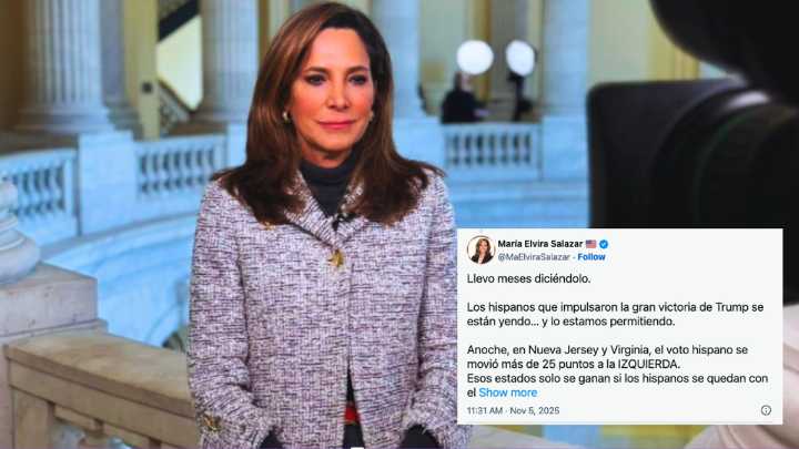 María Elvira Salazar lanza fuerte mensaje a Trump tras las elecciones: Los hispanos que impulsaron su victoria se están yendo... y lo estamos permitiendo