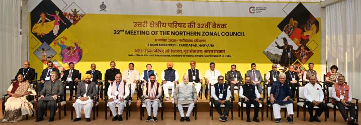 Lieutenant Governor attends 32nd Northern Zonal Council Meeting in Faridabad