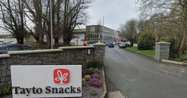 Man in 60s killed in 'devastating' incident at Tayto crisps factory