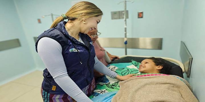 Benefician a pequeños con intervenciones médica