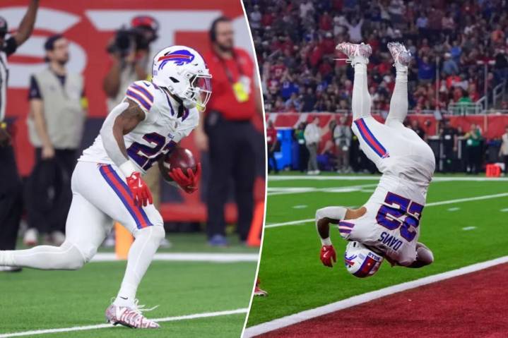 Bills' Ray Davis returns kickoff 97 yards for touchdown on birthday