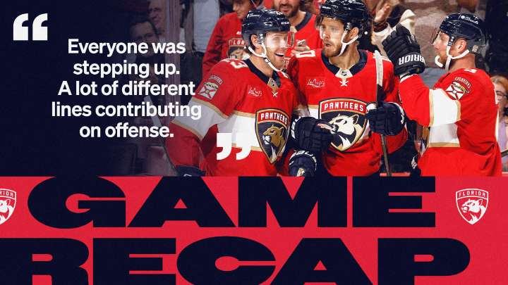 RECAP: Panthers 8, Canucks 5