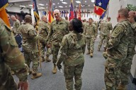 Arkansas Army National Guard members leaving Monday for 3-month deployment in Washington