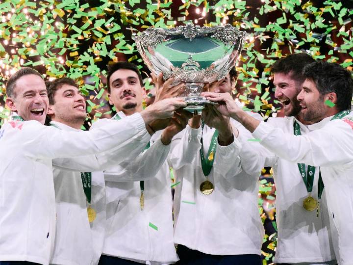 Italia se consagra tricampeón en la Copa Davis
