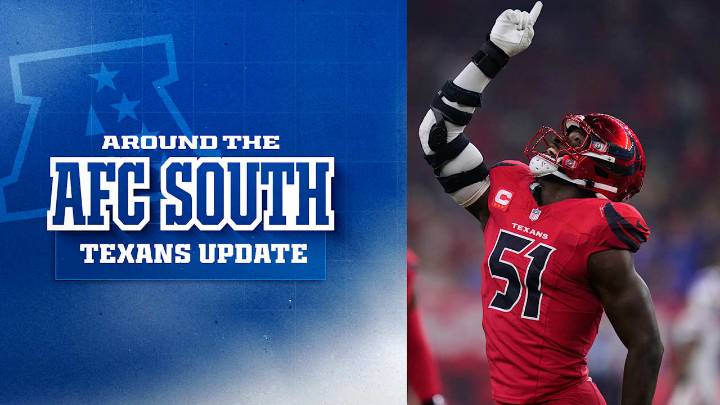 Around the AFC South: Texans record 8 sacks in win over Bills on Thursday Night Football