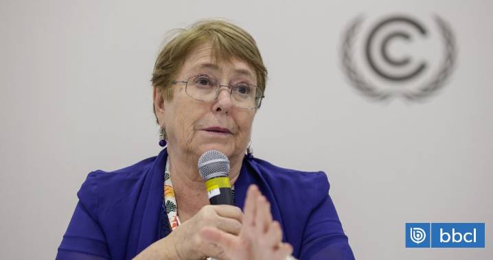 Bachelet en la COP30 de la ONU: "Normalmente hablamos de números, pero debemos hablar de las personas"