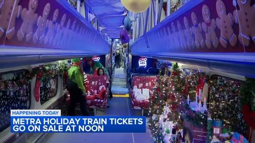 Metra holiday train tickets sell out within minutes for the 2025 season
