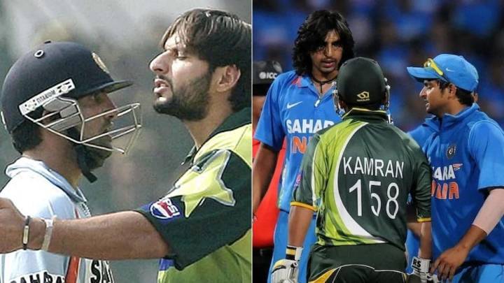 Top 10 India vs Pakistan Fights | Watch Most Heated Moment