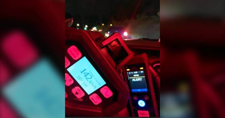 G2 driver caught speeding 142 km/h on Highway 401