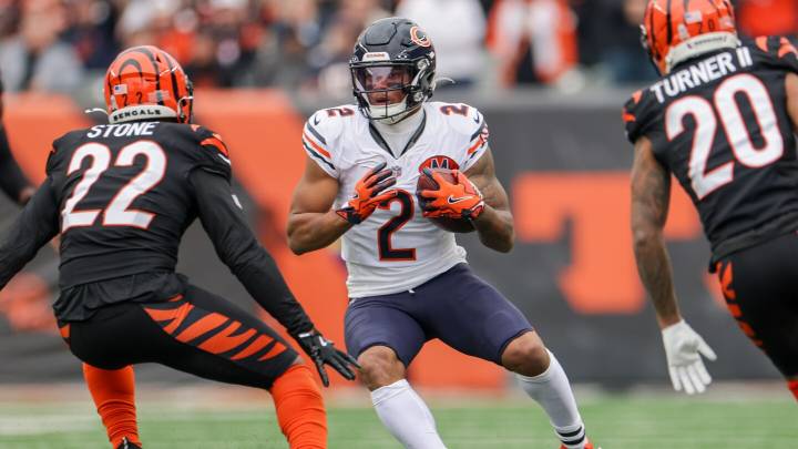 D.J. Moore, Rome Odunze returned to practice on Thursday