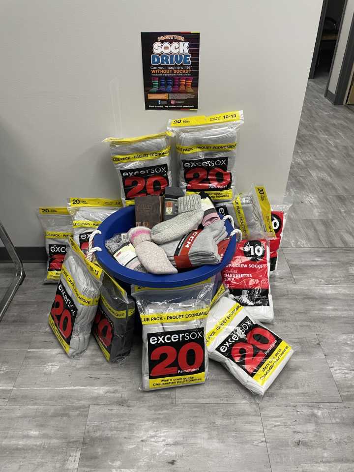 Chiropractors’ Toasty Toes brings warm socks to residents in need