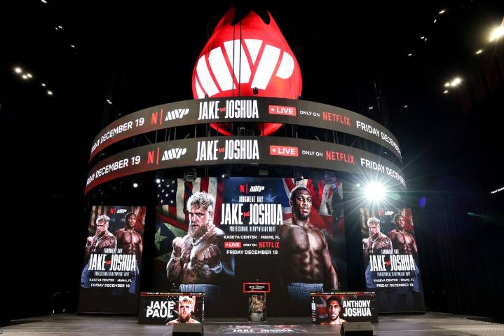 Jake Paul vs Anthony Joshua press conference LIVE: Updates and latest news as duo face off