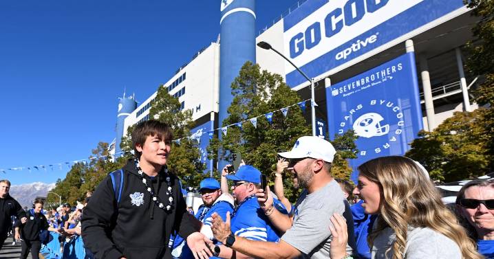 Watch: BYU's Bear Bachmeier performs original song on guitar