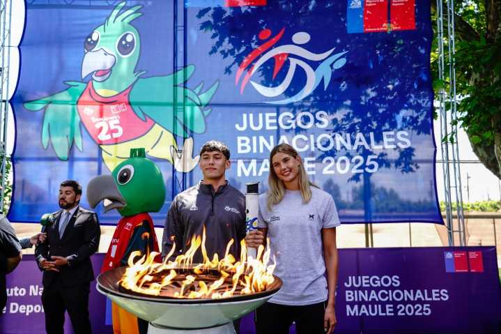 Se encendió la llama: más de 1.500 deportistas dan vida a los Juegos Binacionales Maule 2025