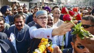 Drums, flowers: Rousing welcome for Omar Abdullah in Jammu after first Darbar Move in 4 years