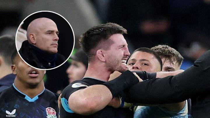 El DT de Los Pumas denunció que un jugador de Inglaterra lo agredió tras el partido: "Matón"