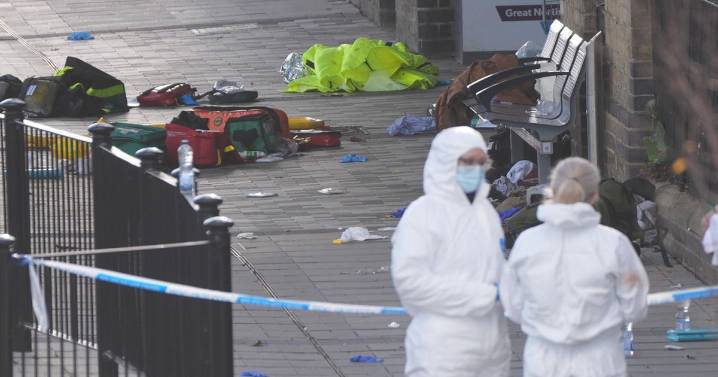 'Hero' train worker fighting for life after 'saving many lives' in mass stabbing