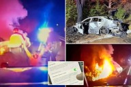 Unconscious driver saved from fiery car crash thanks to iPhone