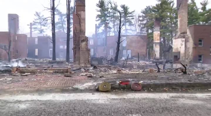 Fire destroys Brooke County landmark