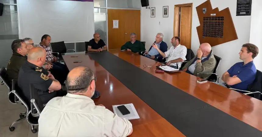 Reunión institucional en Balcarce para coordinar medidas de seguridad