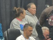 Bill Belichick goes viral at girlfriend's cheer competition