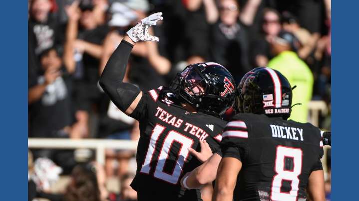 LB's TD: Jacob Rodriguez strikes Heisman pose again as No. 8 Texas Tech routs UCF 48